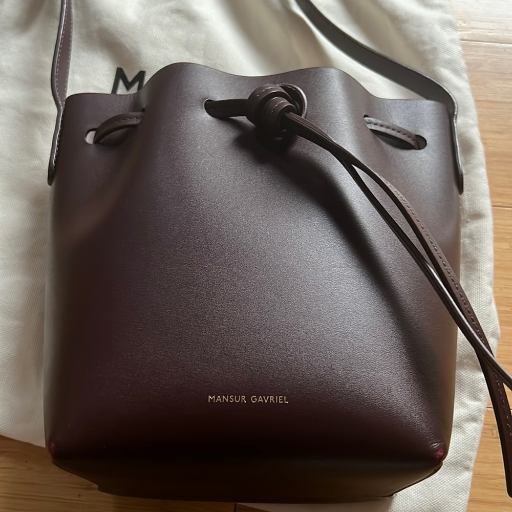 Mansur Gavriel mini bucket bag